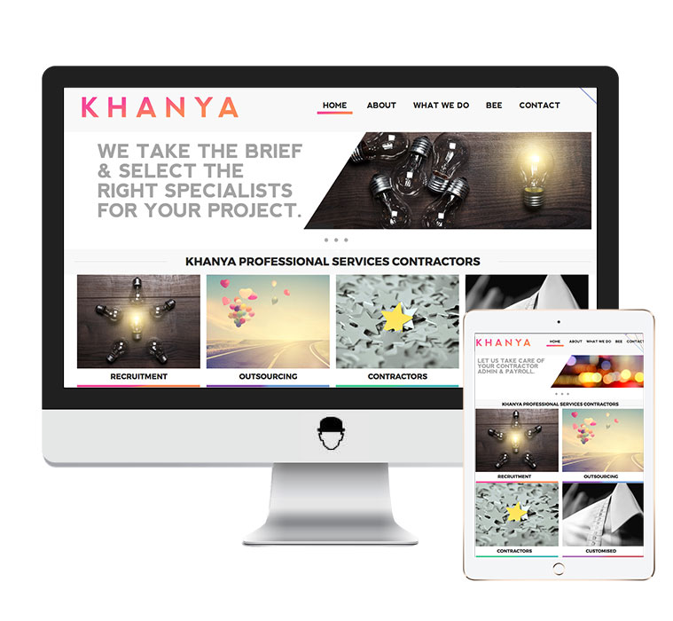 Khanya spc web design and development portfolio